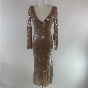 Bardot Verona Sequin Dress, M